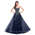 Atacado mais tamanho Andar Comprimento Sweetheart Appliqued Mature Sexy Plus Size Evening Dress CL6168-5 #